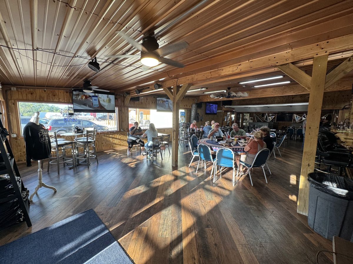 Inside Last Chance Bar & Grill